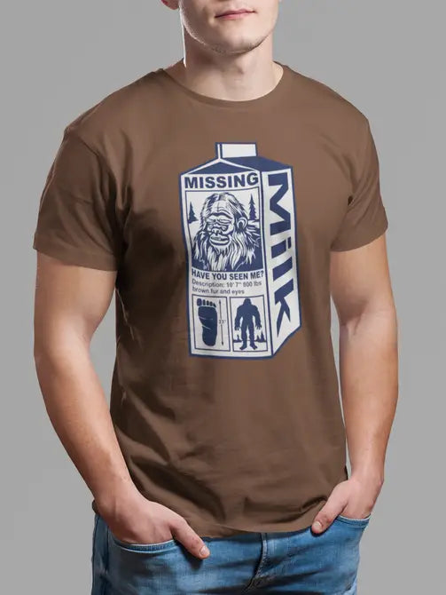 The Missing Legend - Sasquatch Milk Carton Tee