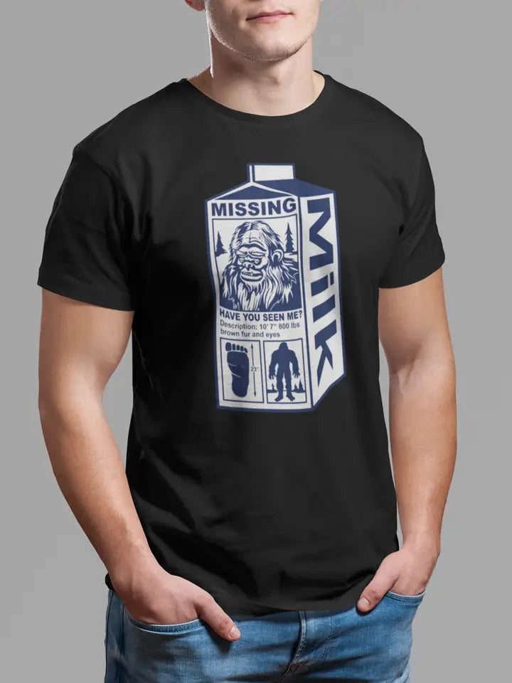 The Missing Legend - Sasquatch Milk Carton Tee