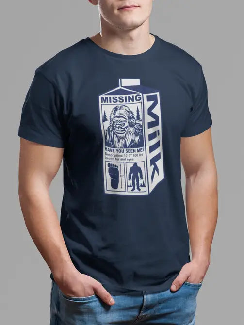The Missing Legend - Sasquatch Milk Carton Tee